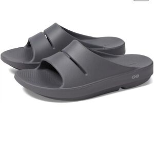 NWT OOahh Slides Unisex W9 M7 Slate